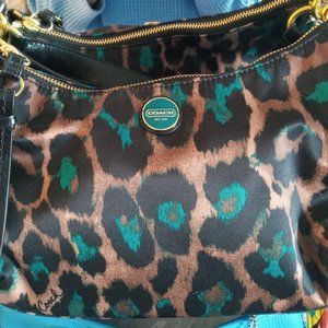 Gorgeous Coach Cheetah Print Bag NWT